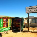 Welcome to Sani Pass sign
